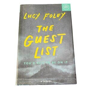 The Guest List (You'd kill to be on it) Hardcover Lucy Foley Murder Thriller